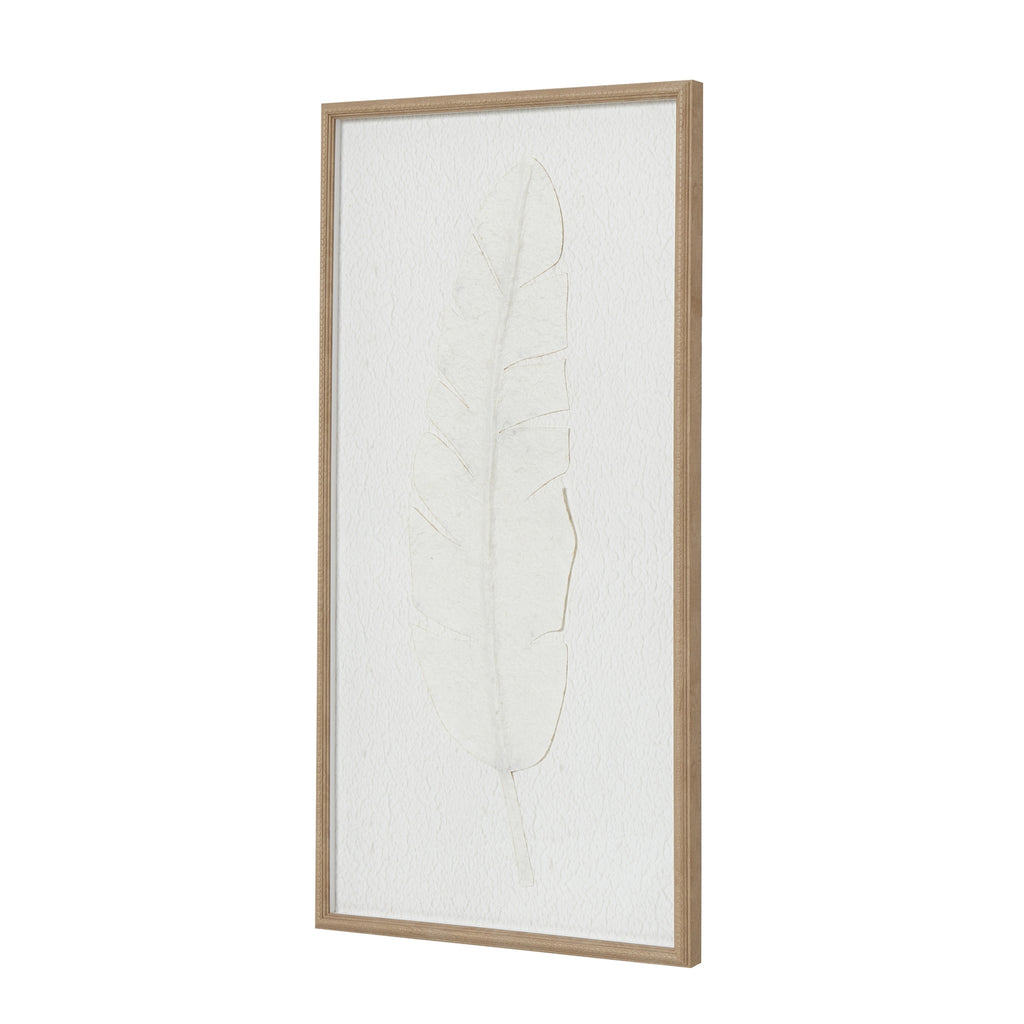 Quill White Feather Art - Large