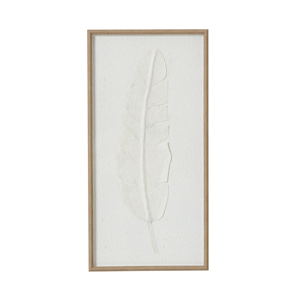 Quill White Feather Art - Large