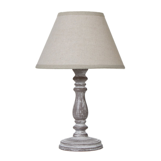 Lunelle Table Tamp With Linen Shade