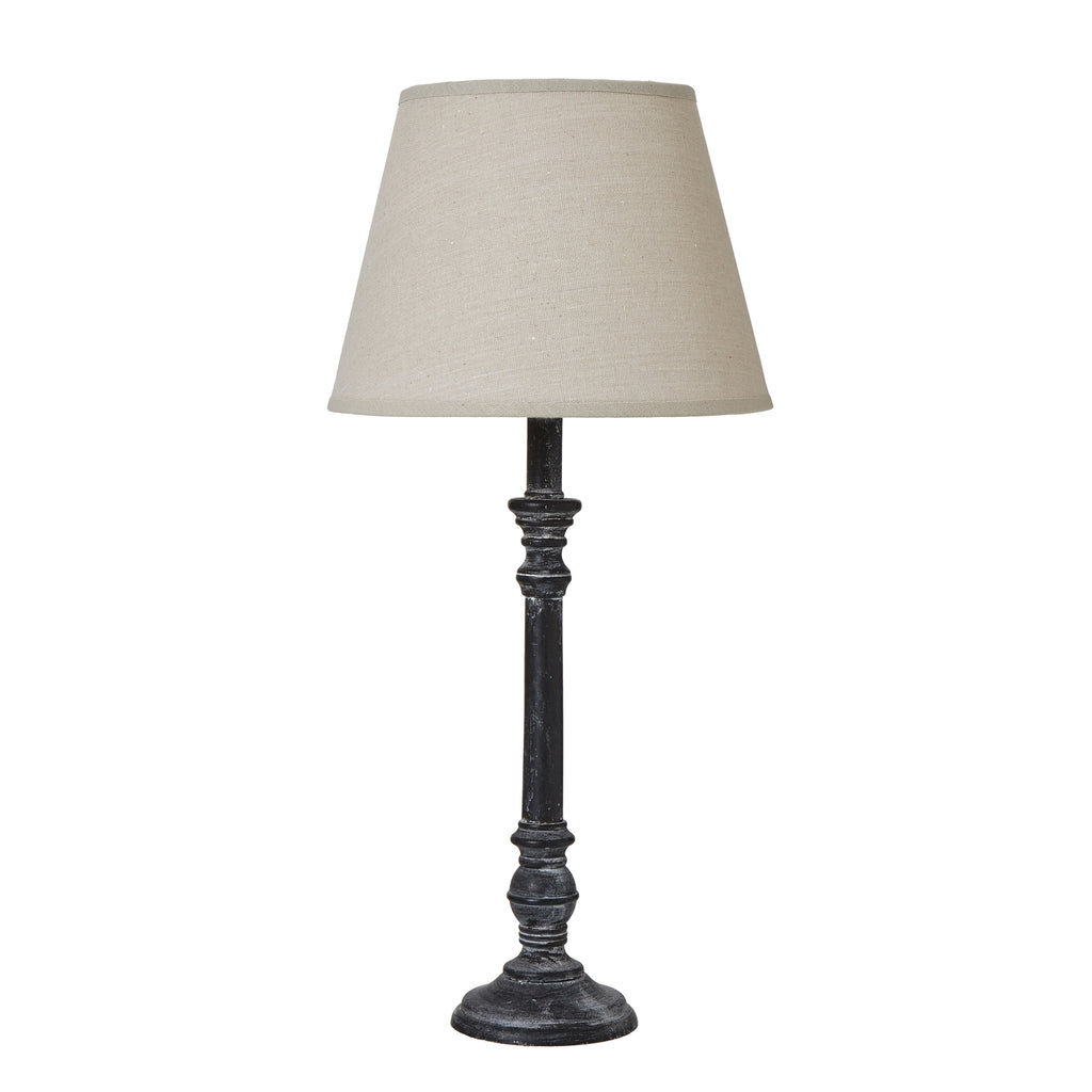 Isola Stem Table Lamp With Linen Shade