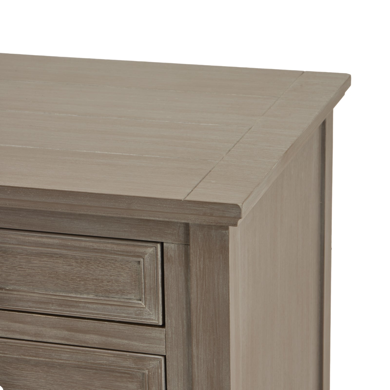 Mercer Three Drawer Bedside Table