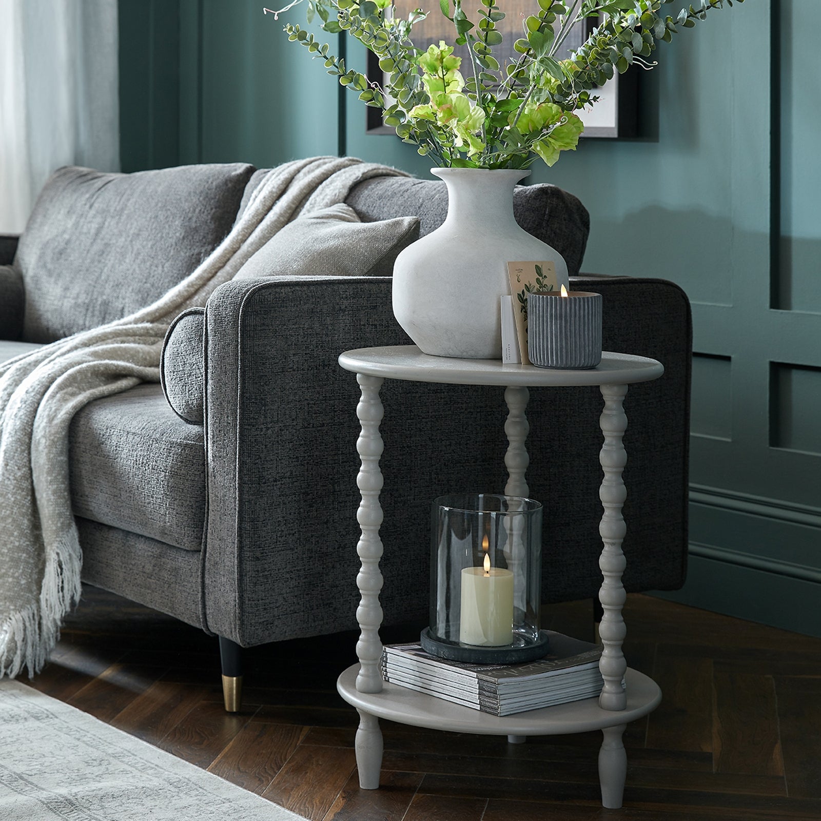 Delphine Round Side Table
