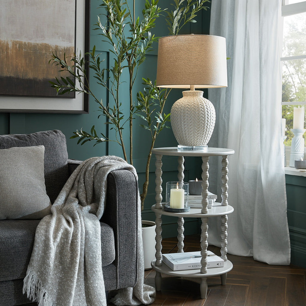 Delphine Tall Round Side Table