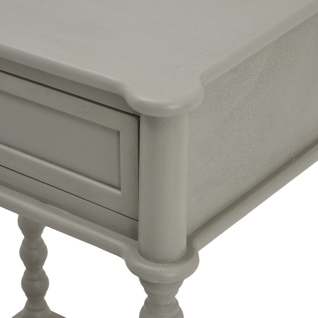 Delphine One Drawer Side Table