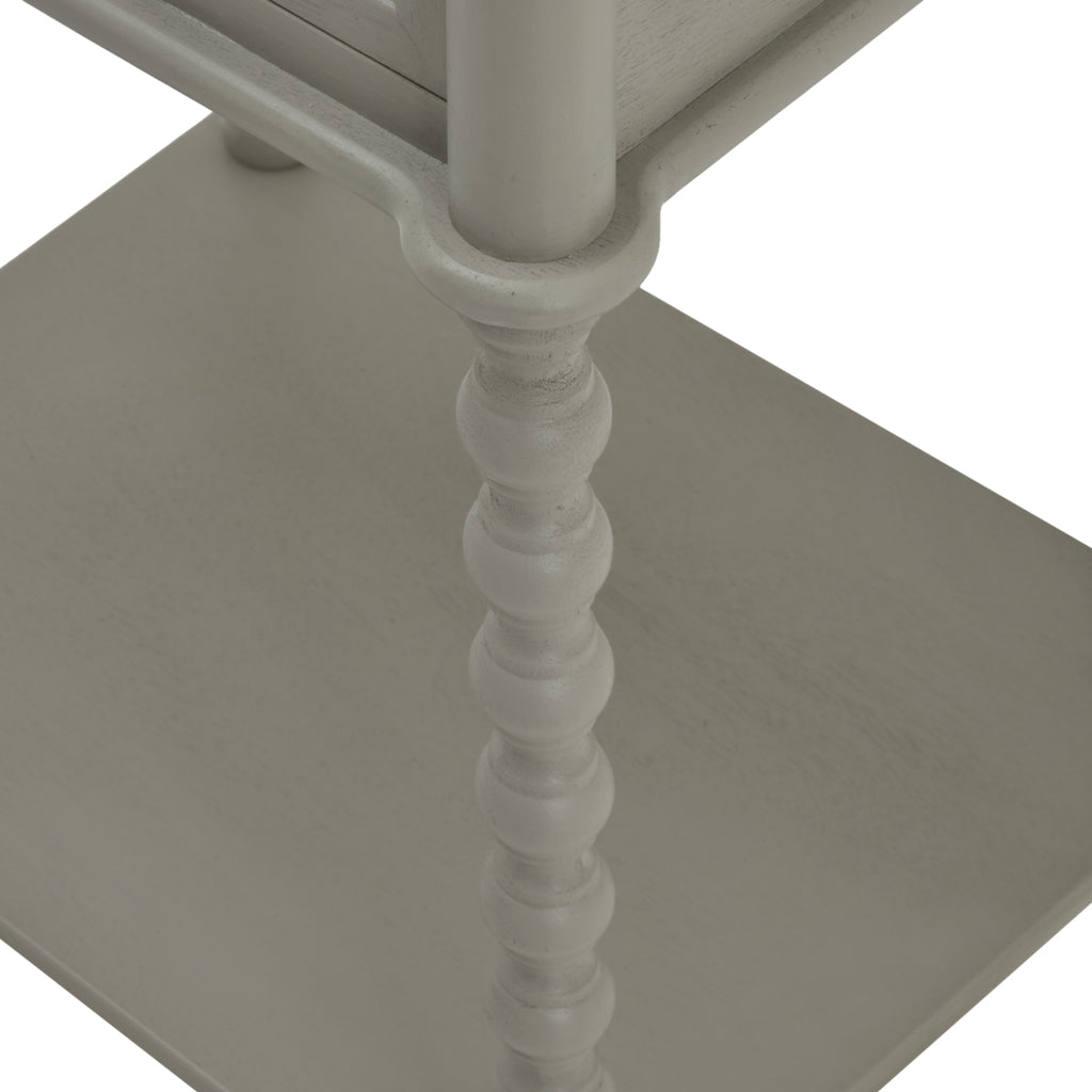 Delphine One Drawer Side Table