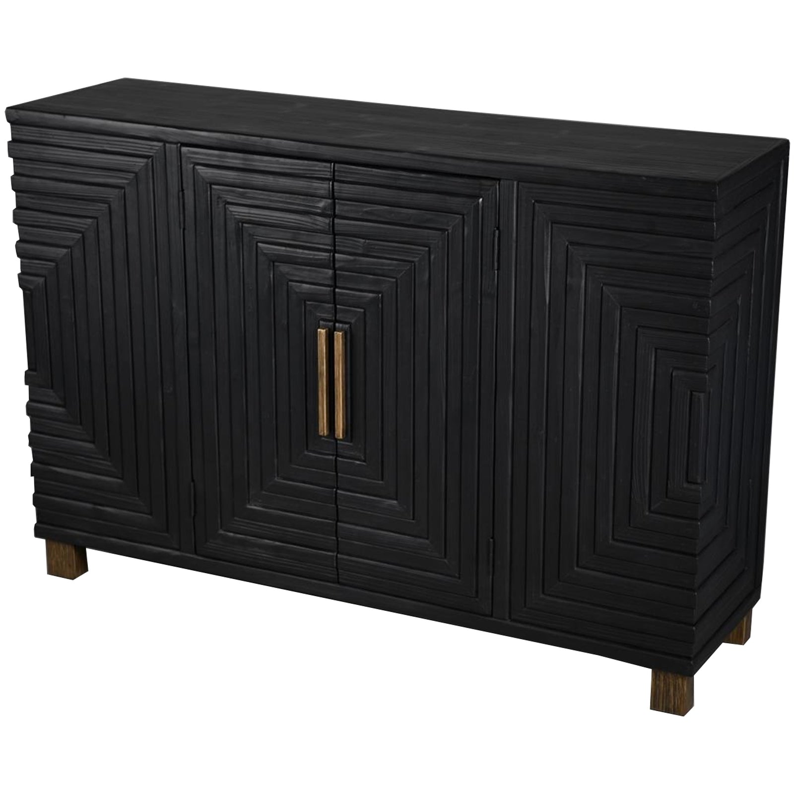 Barnard Black 2 Door Sideboard