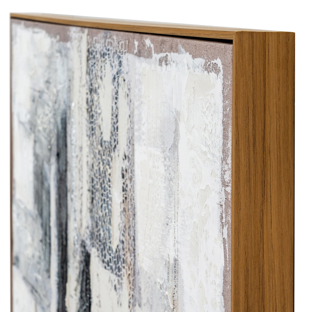 Fremont Hand Painted Canvas In Frame