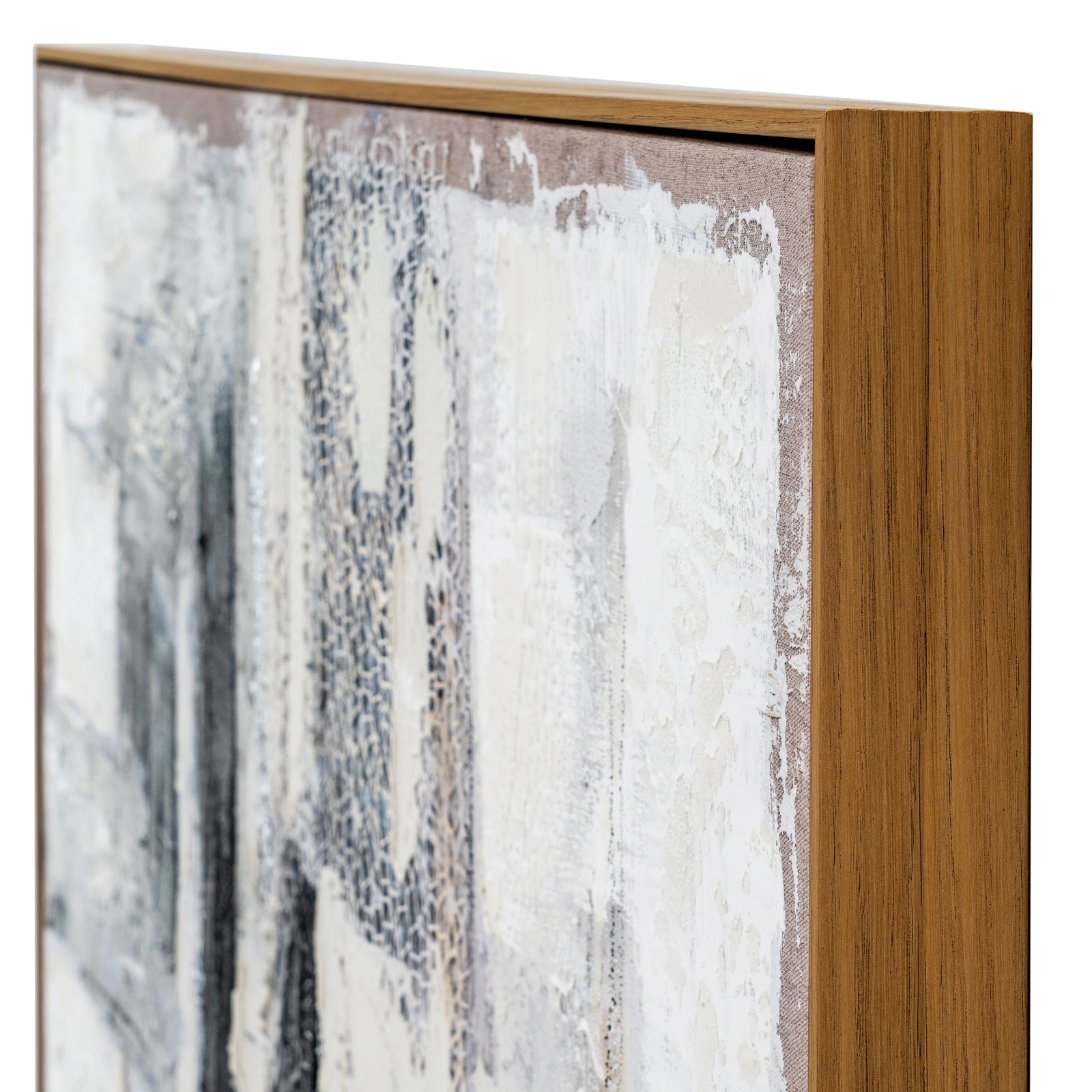 Fremont Hand Painted Canvas In Frame
