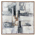Fremont Hand Painted Canvas In Frame