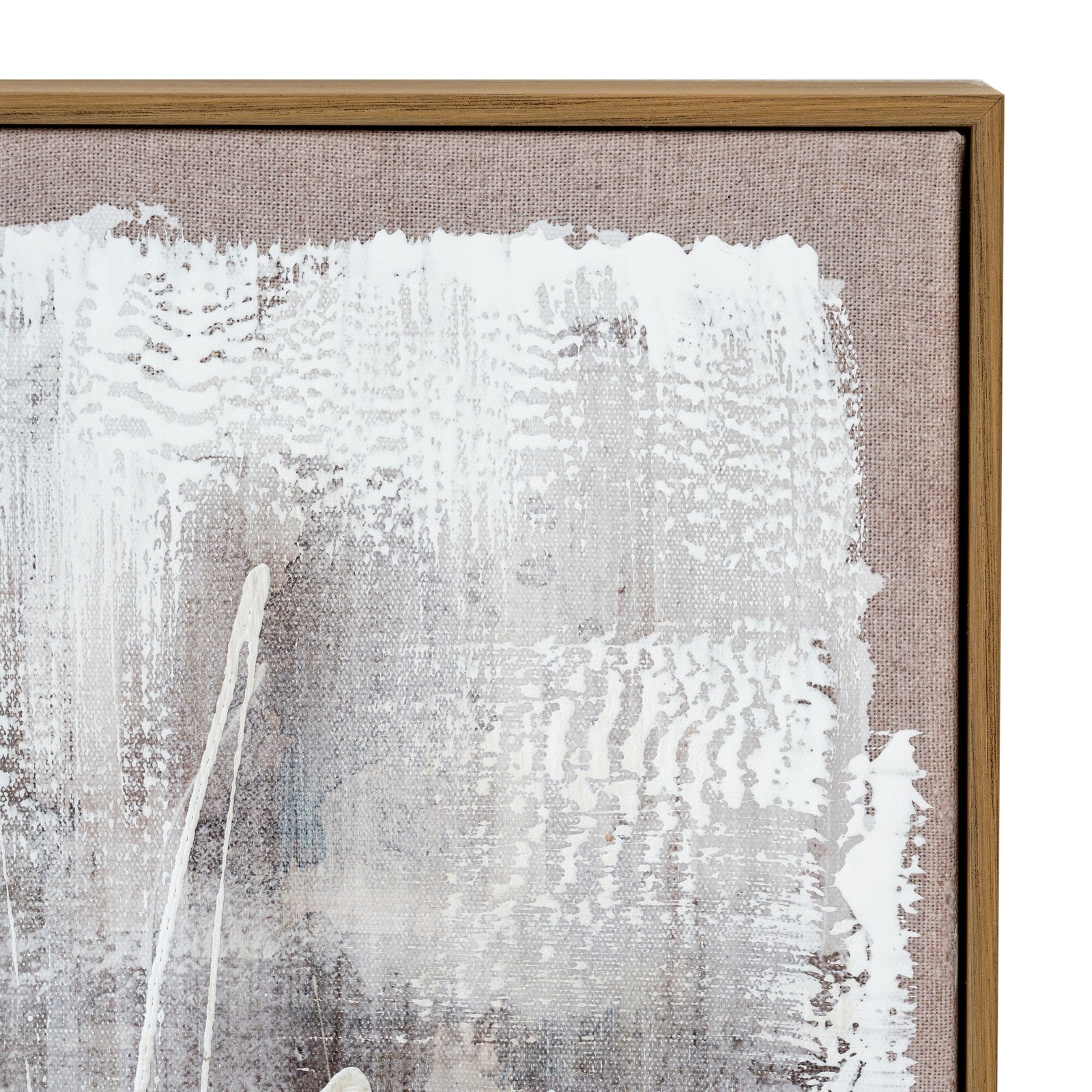 Beaumont Hand Painted Canvas In Frame