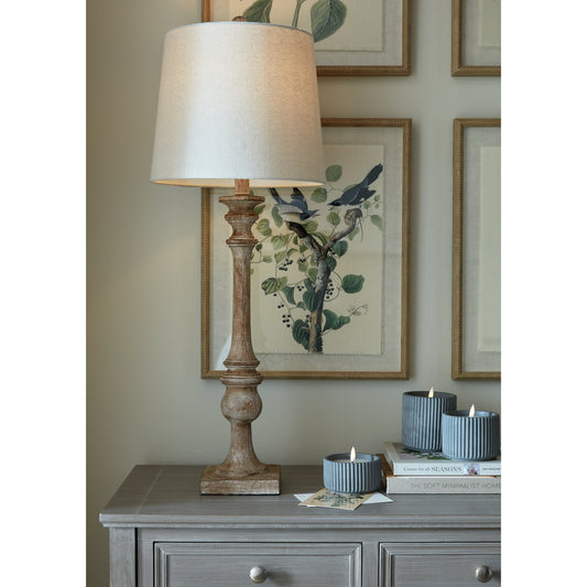 Ludlow Table Lamp With Linen Shade