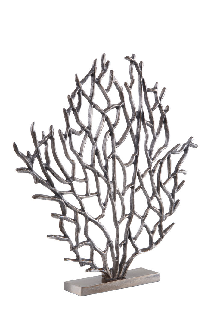 Clarke Coral Sculpture - Small - Black Nickel