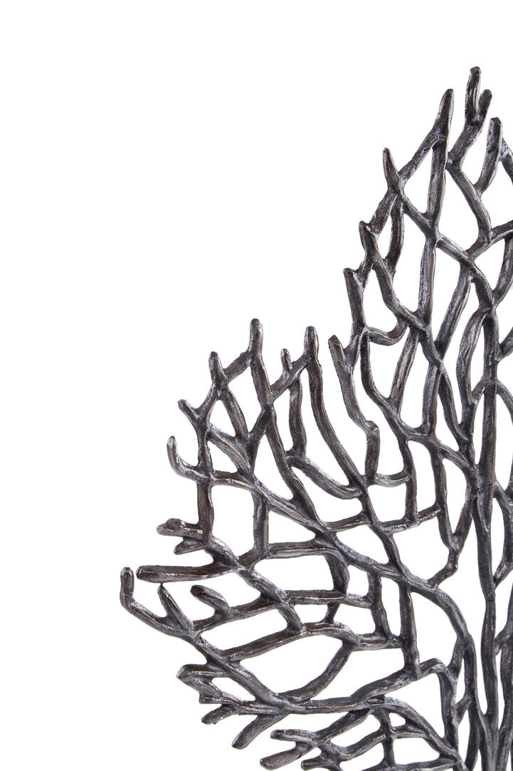 Clarke Coral Sculpture - Large - Black Nickel
