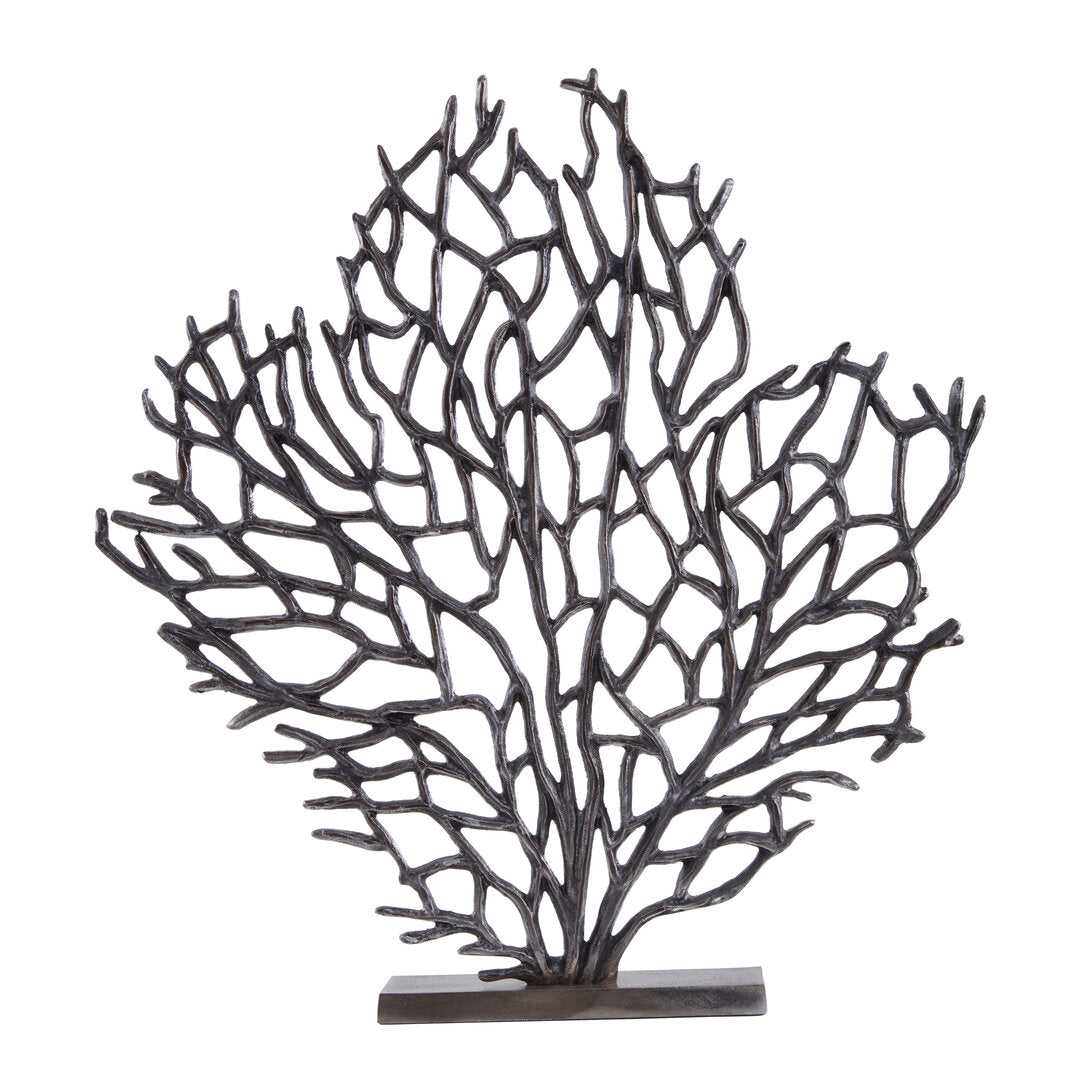 Clarke Coral Sculpture - Large - Black Nickel