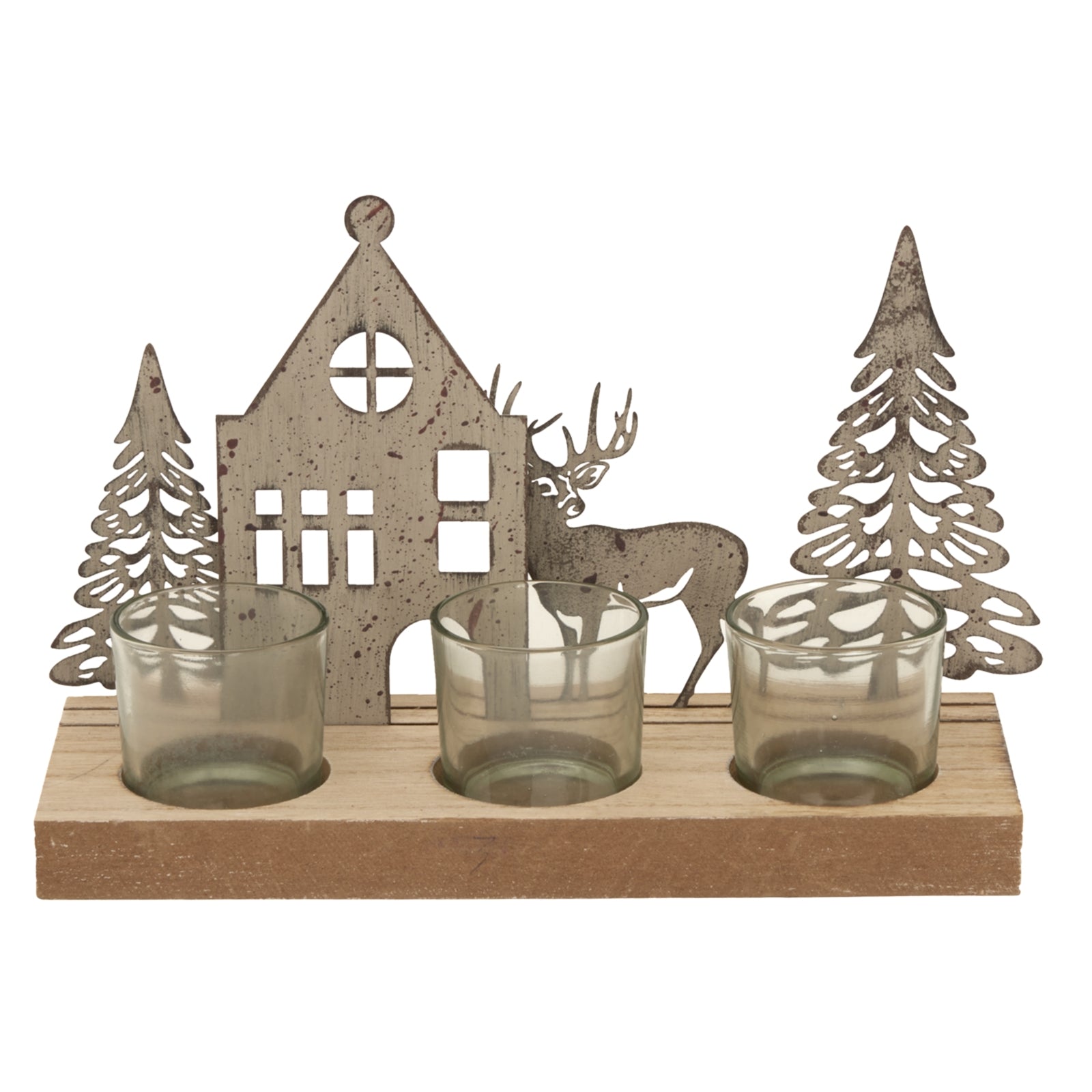 Delora Metal Scene Tealight Holder