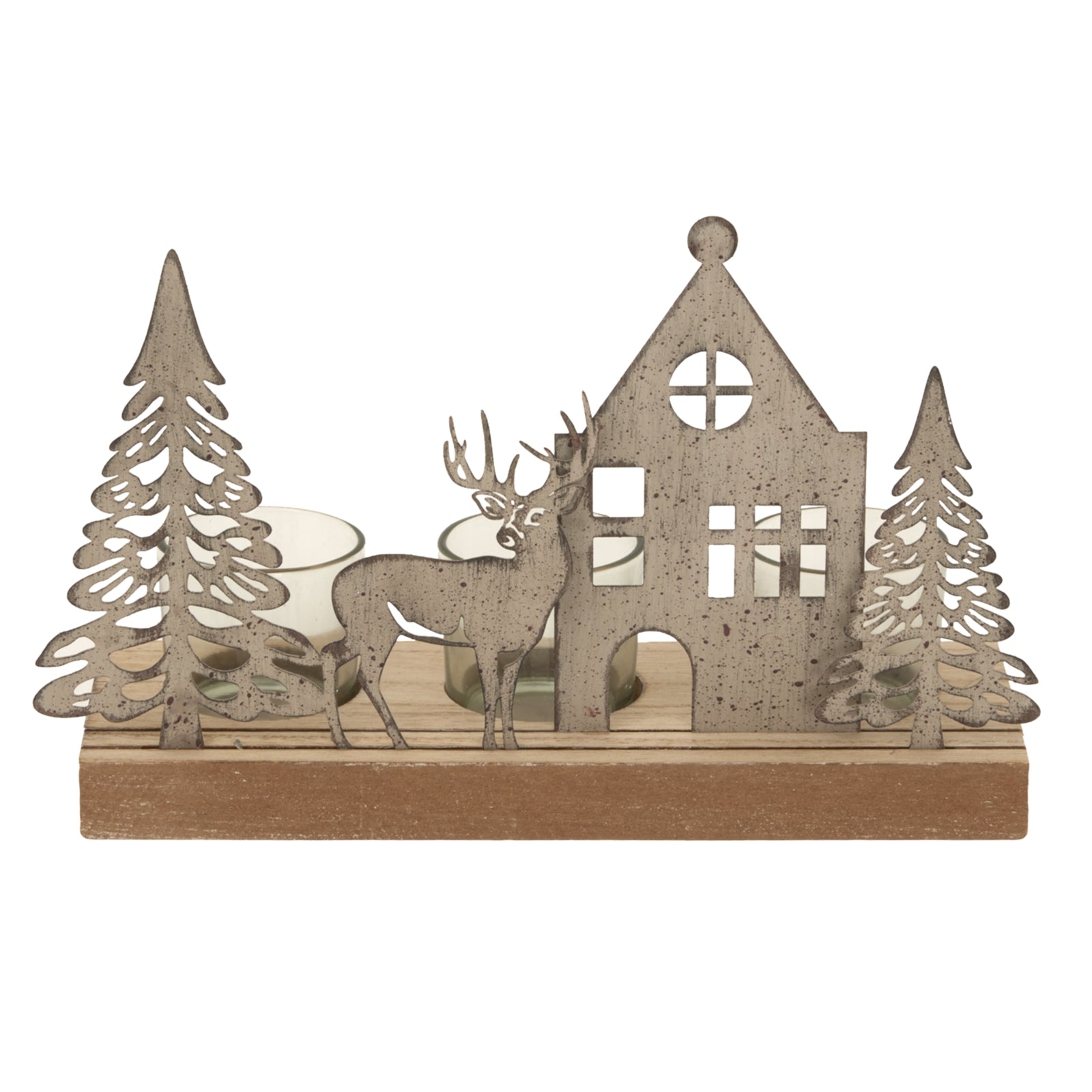 Delora Metal Scene Tealight Holder