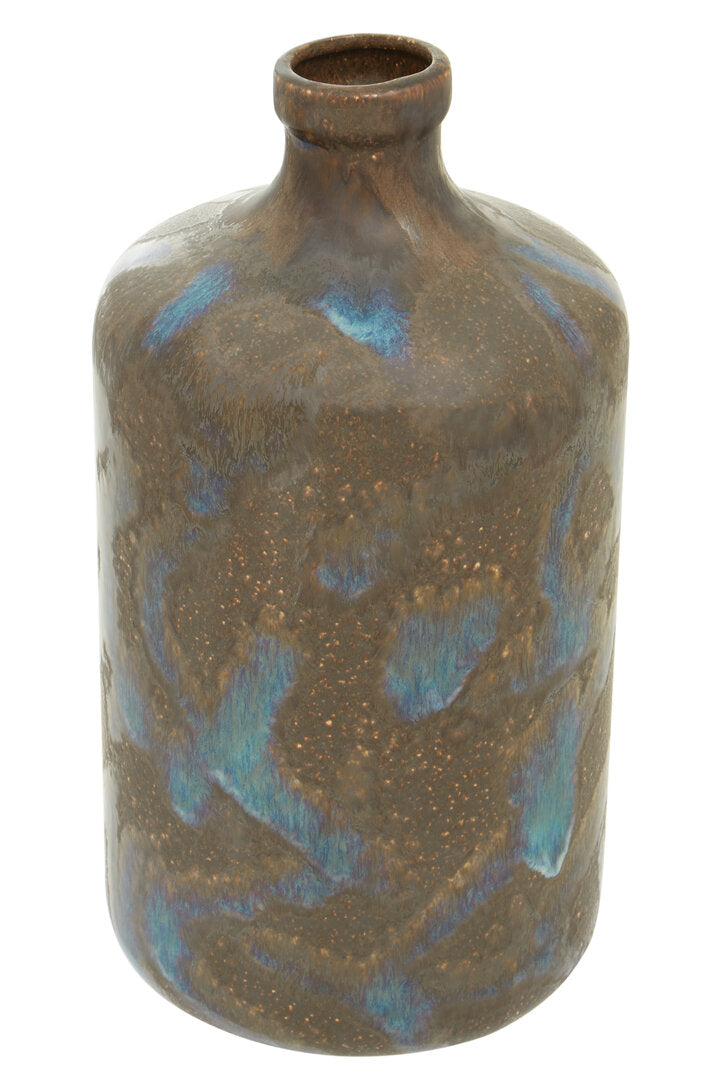 Noa Brown Bottle Vase