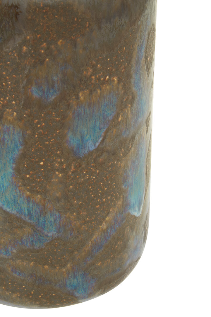 Noa Brown Bottle Vase