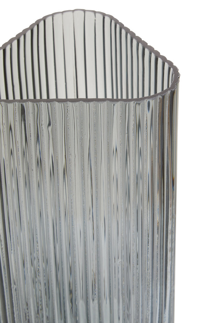 Ritual Grey Glass Vase - Small