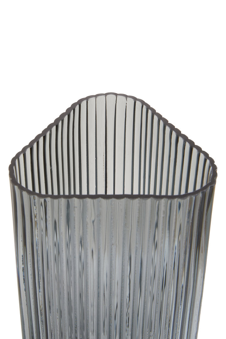 Ritual Grey Glass Vase - Small