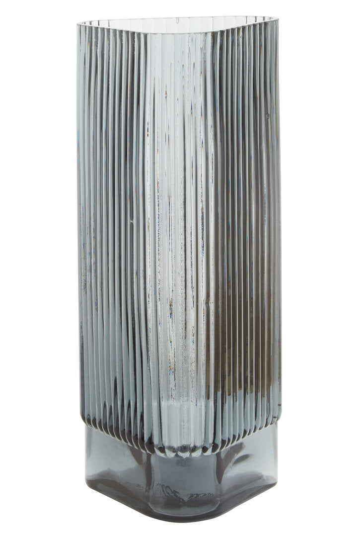 Ritual Grey Glass Vase - Small