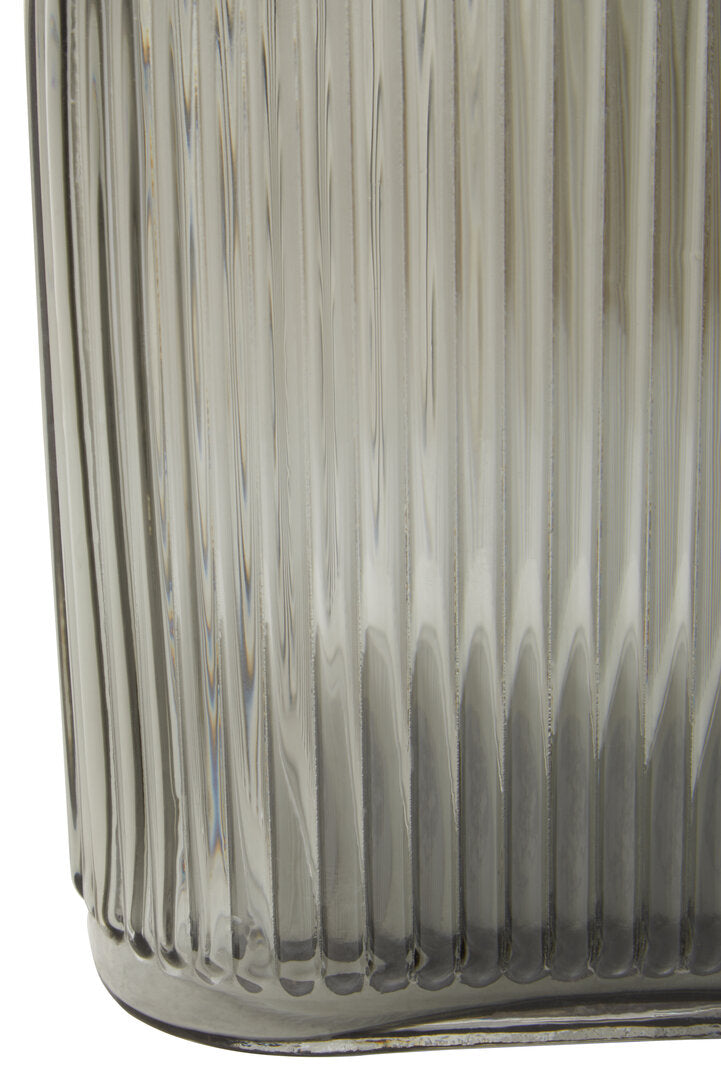 Ritual Grey Glass Vase - Large