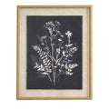 Reva Grove On Linen In Beaded Frame