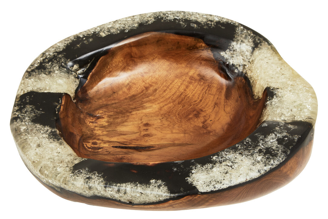 Playa Teak and Resin Bowl