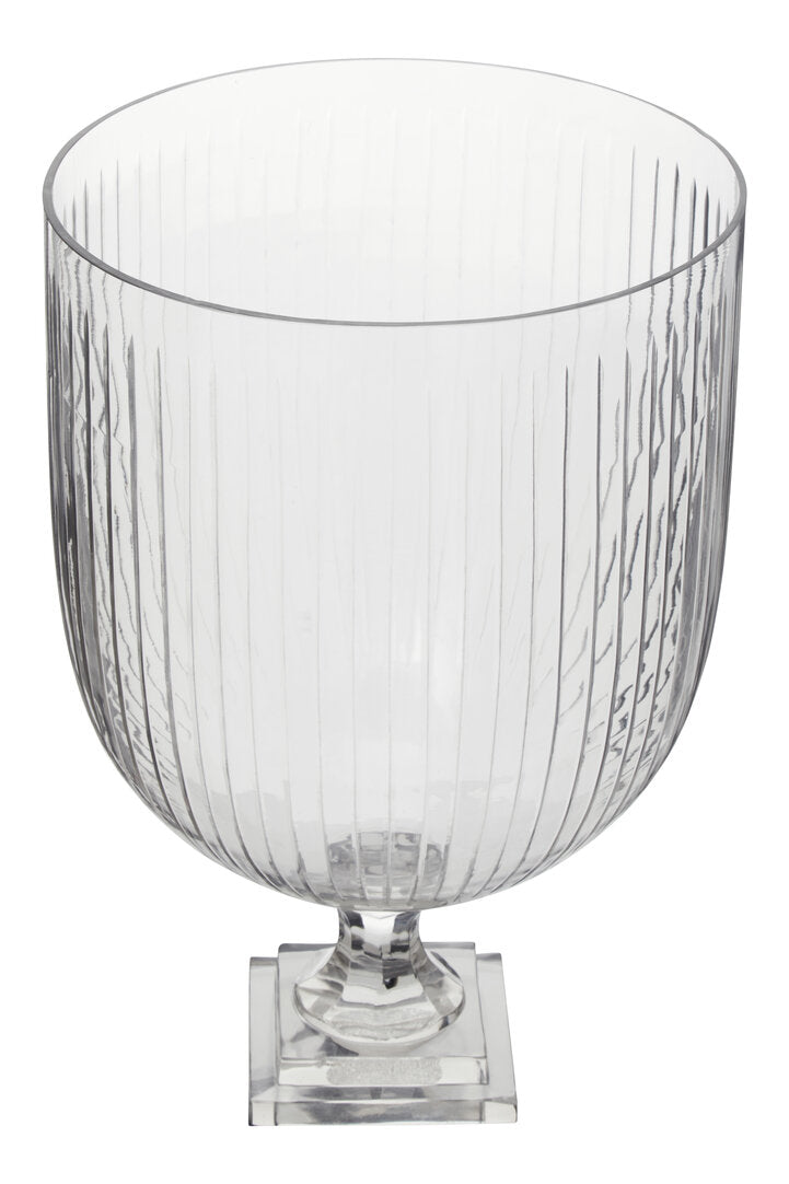 Sable Glass Hurricane Candle Holder - Large