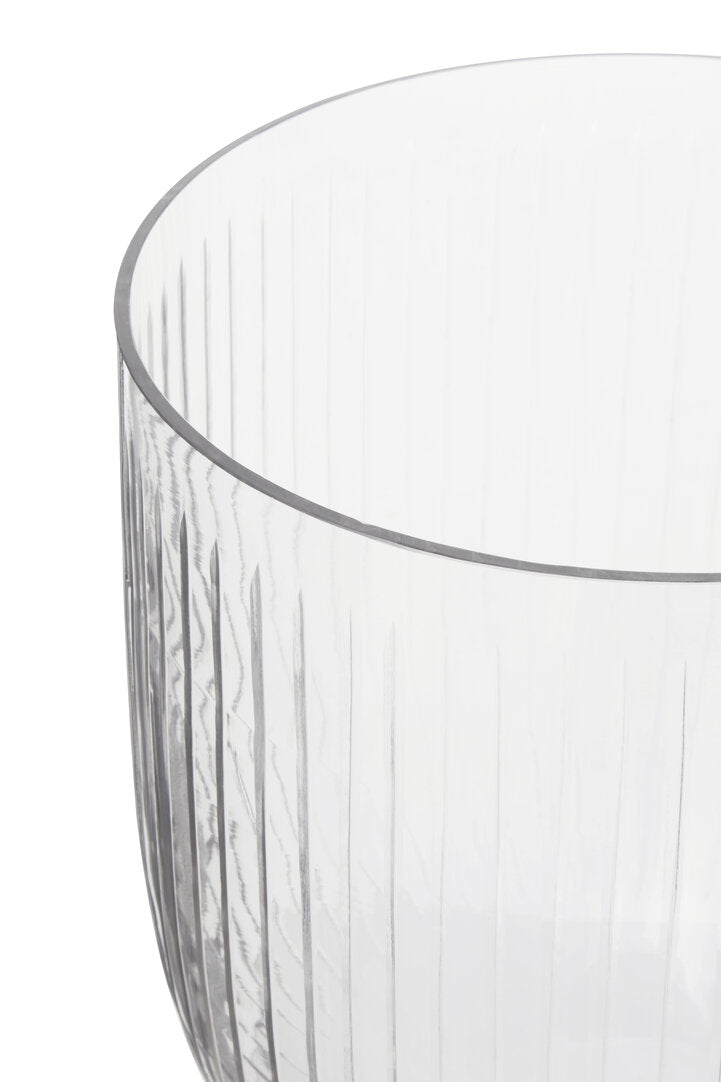 Sable Glass Hurricane Candle Holder - Large