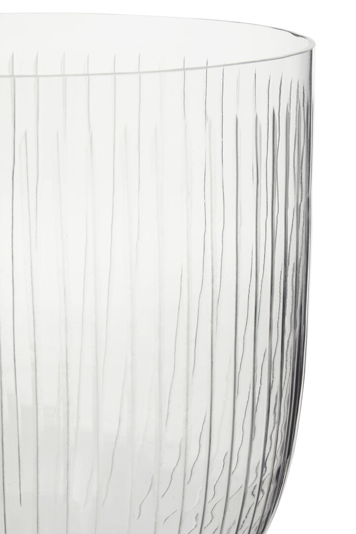Sable Glass Hurricane Candle Holder - Large