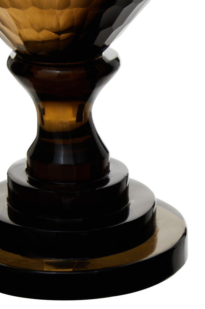 Alto Honeycomb Glass Candle Holder - Small