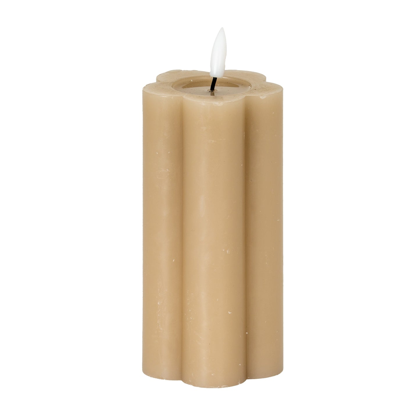 Harper Natural Glow 2.75x6 Stone LED Candle