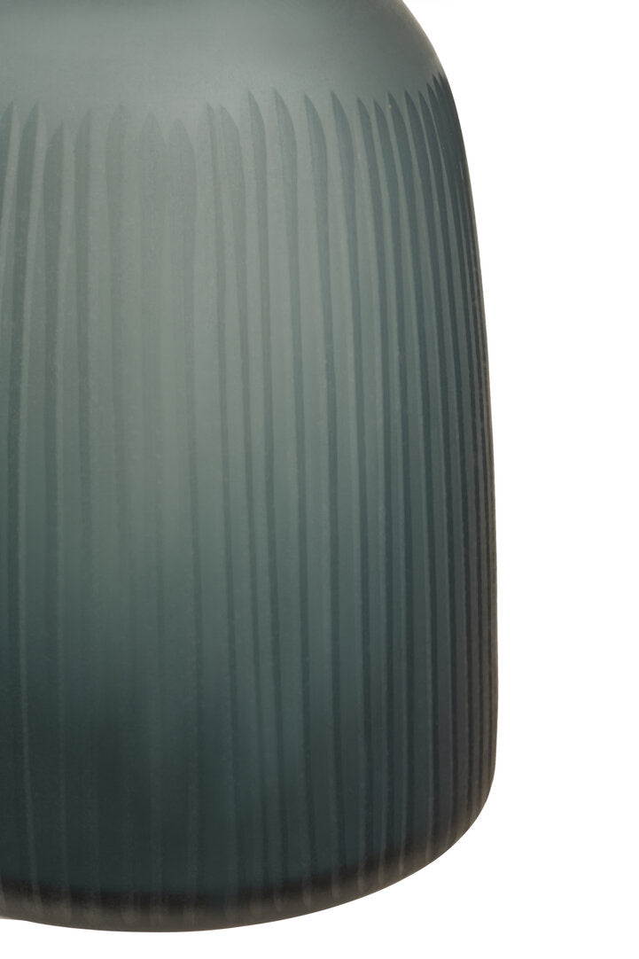 Leora Blue Bottle Vase - Medium