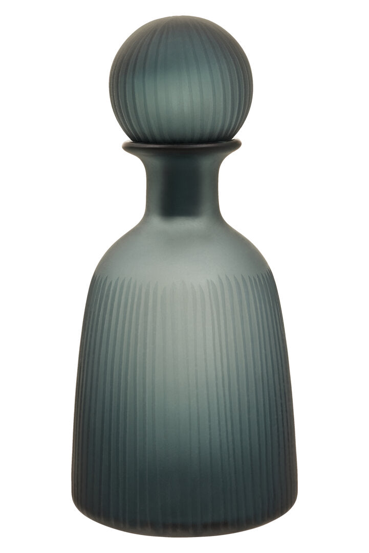 Leora Blue Bottle Vase - Medium