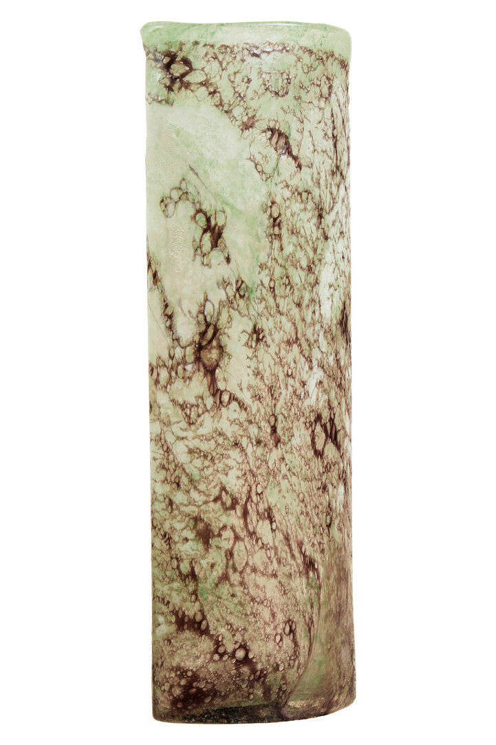 Lumeo Glass Marble Effect Vase - Large
