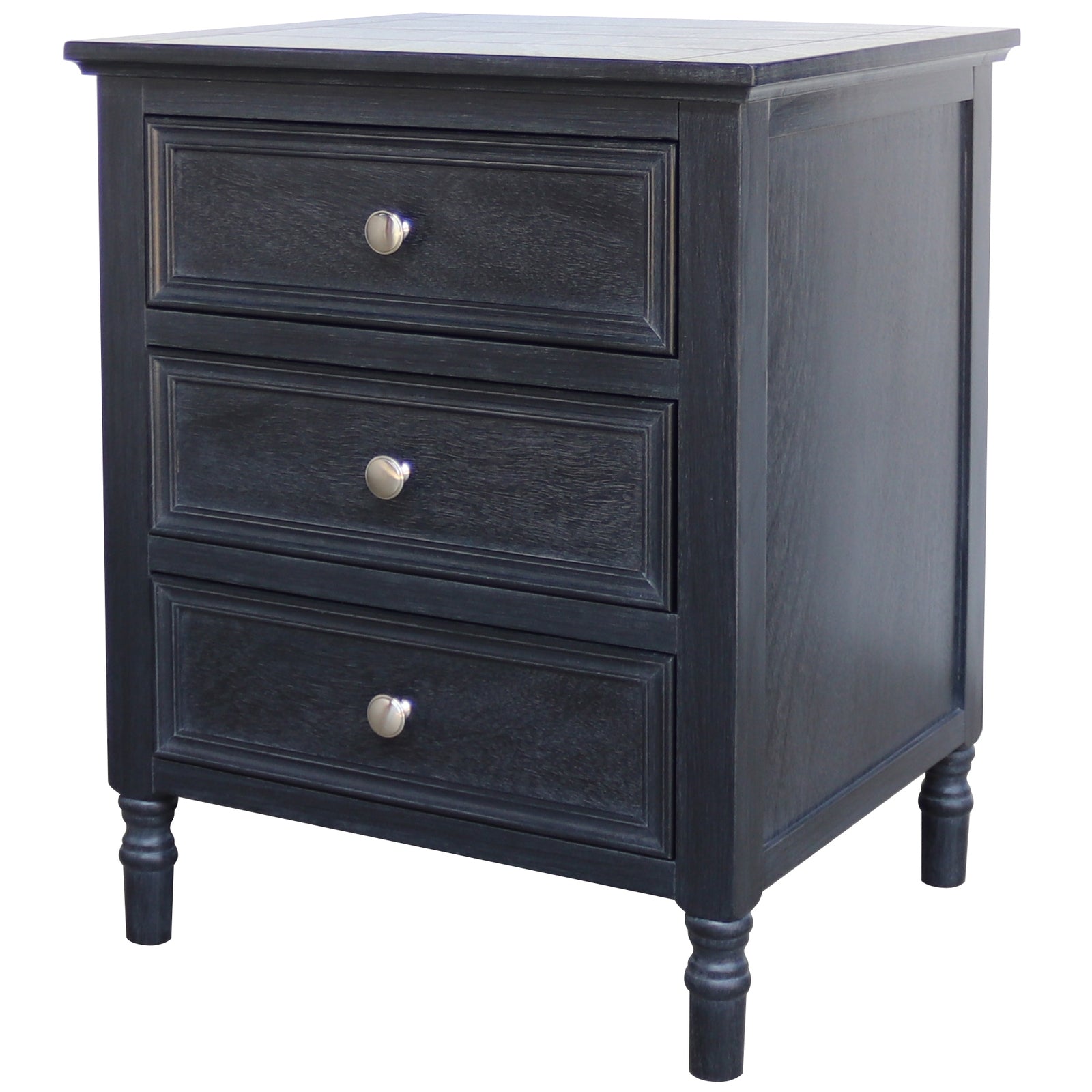 Margot 3 Drawer Side Table