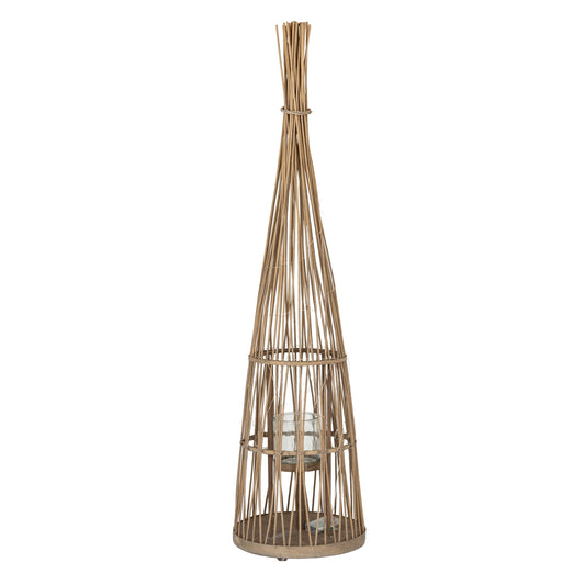 Wonder Wicker LED Lantern - Large