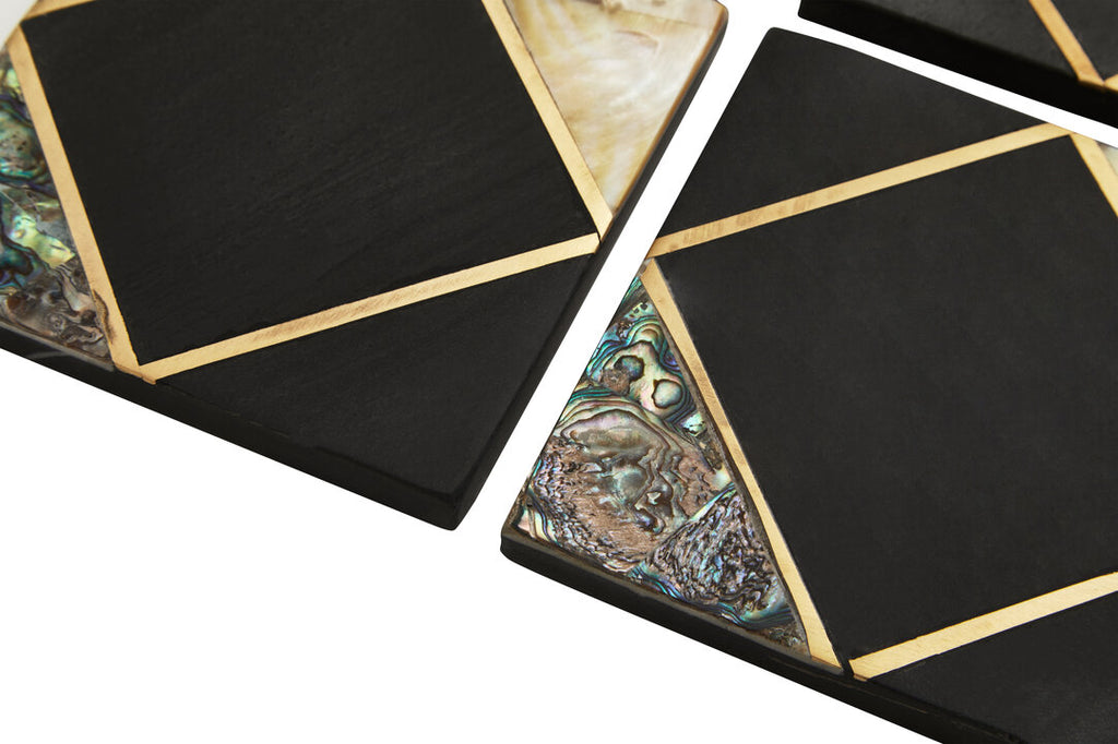 Tara Slate Coasters - Set of 4