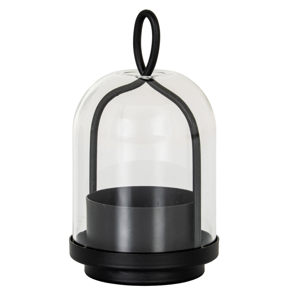 Primrose Candle Holder With Glass Cloche - Large