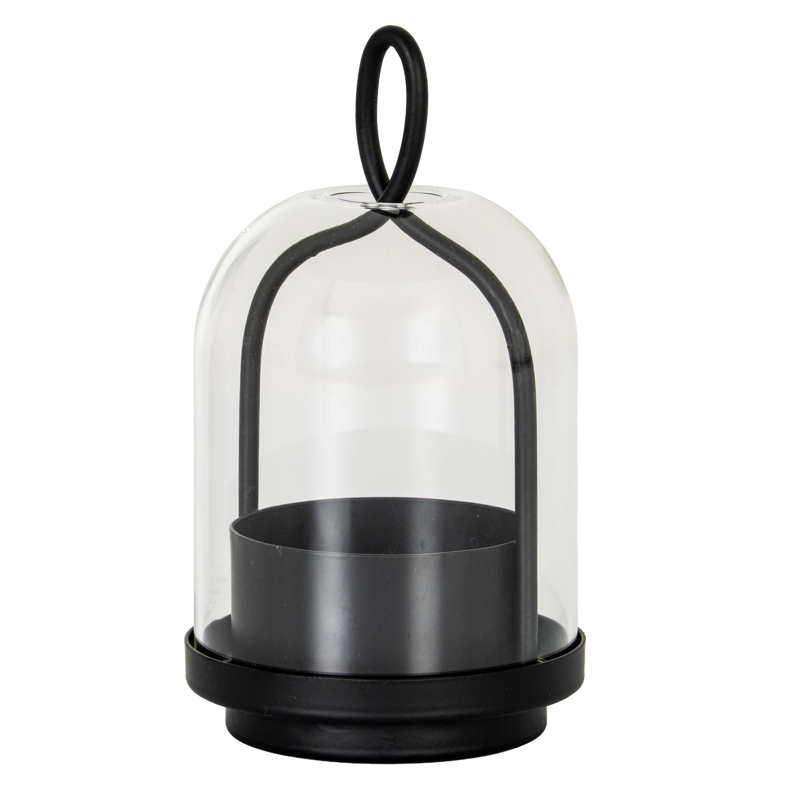 Primrose Candle Holder With Glass Cloche - Large