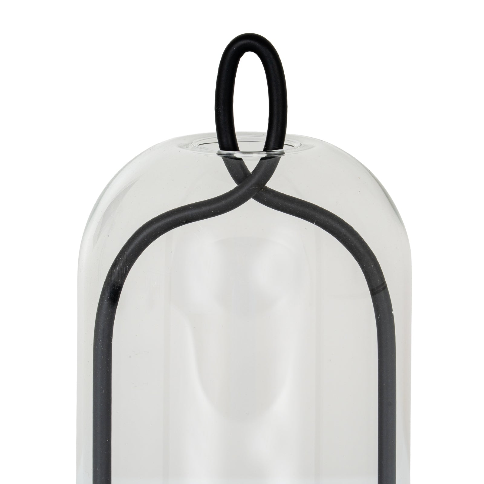 Primrose Candle Holder With Glass Cloche - Medium
