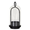 Primrose Candle Holder With Glass Cloche - Medium