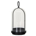 Foxglove Candle Holder With Glass Cloche - Large