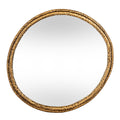 Cedar Mirror With Dimpled Frame - Medium