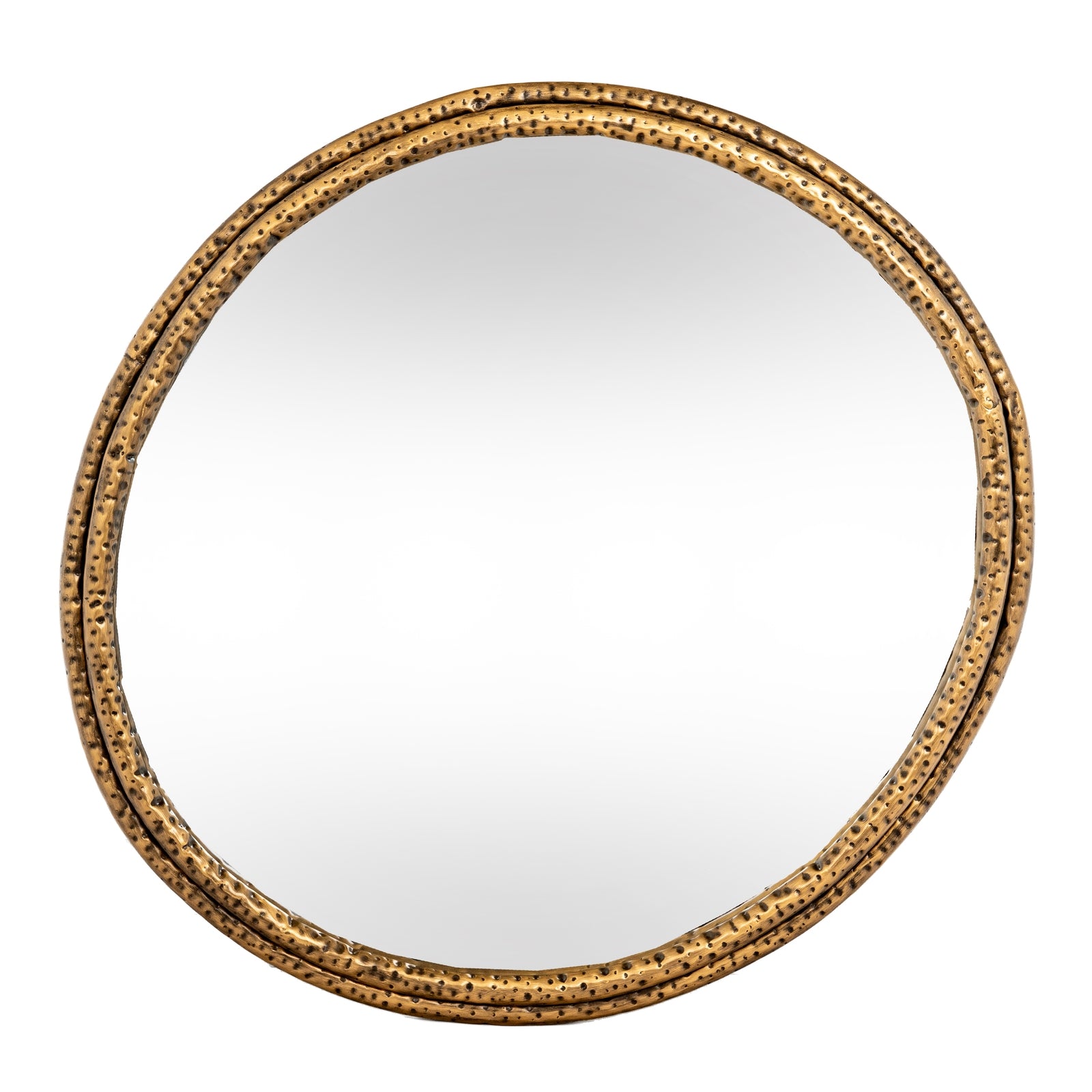 Cedar Mirror With Dimpled Frame - Medium