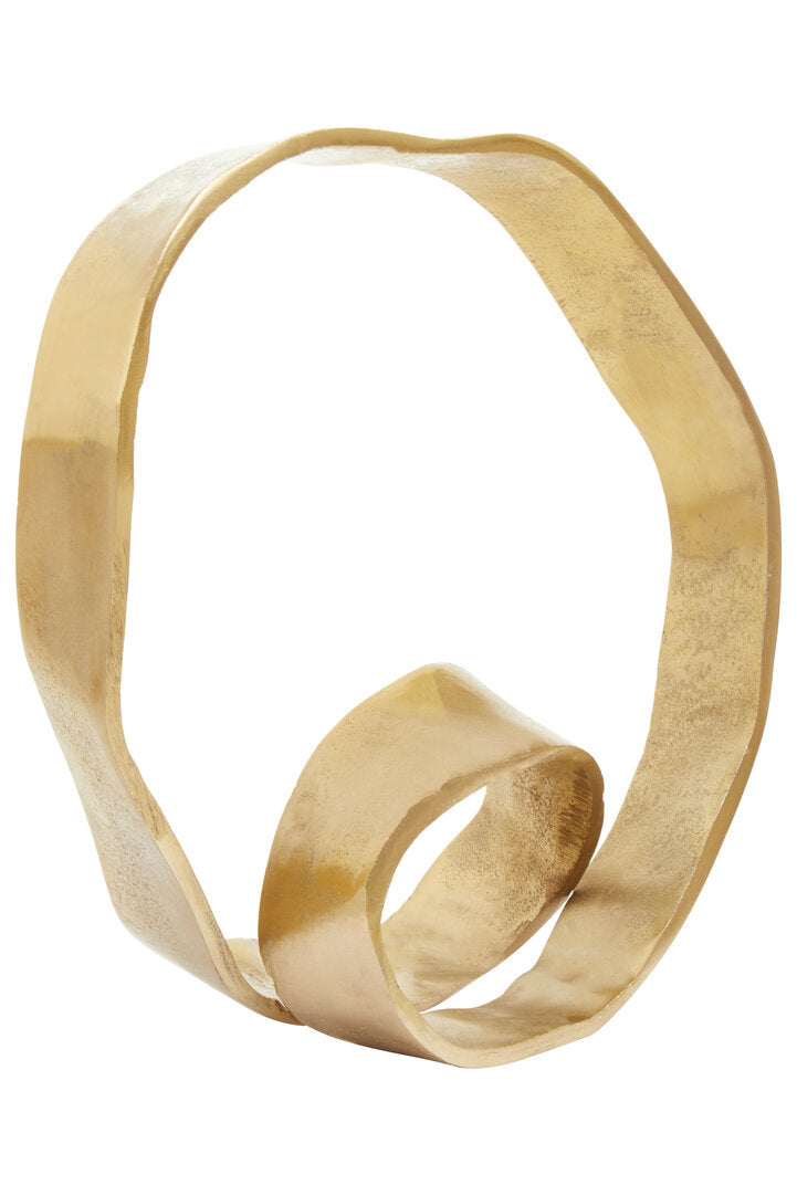 Dolce Twist Sculpture - Gold