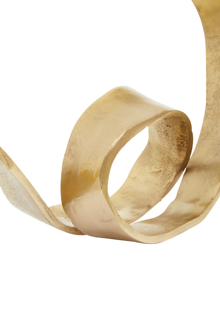 Dolce Twist Sculpture - Gold
