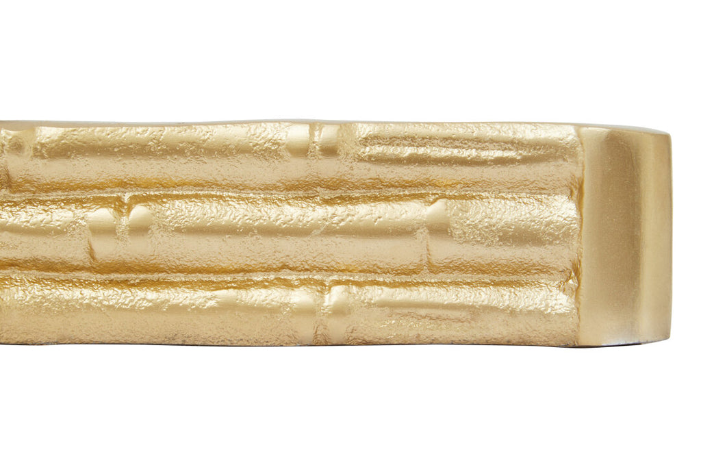 Trevino Bamboo Mirrored Tray - Gold