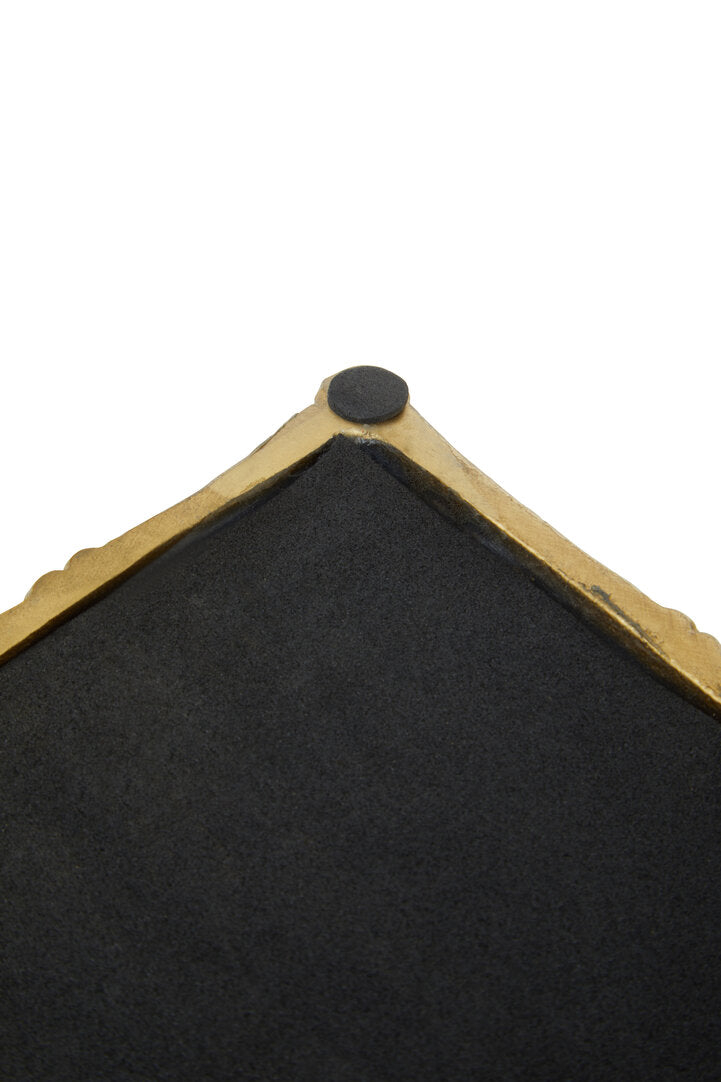 Trevino Bamboo Mirrored Tray - Gold